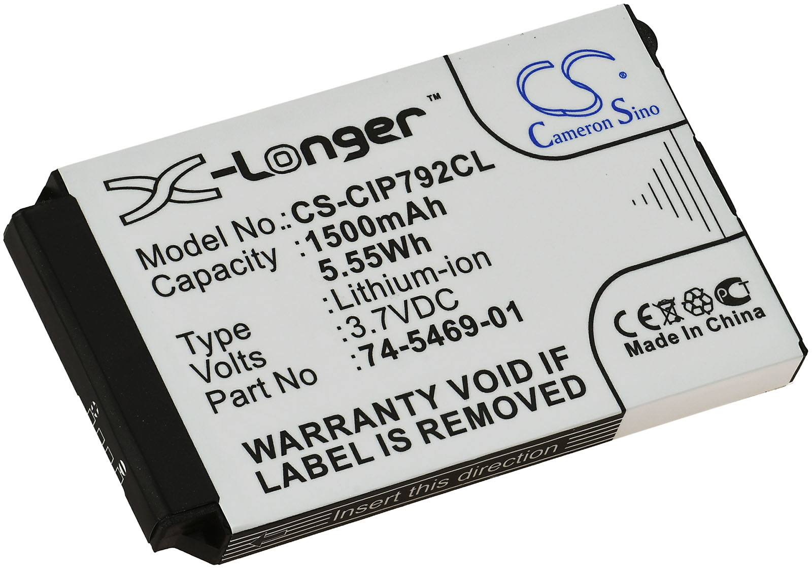 Baterija za wireless IP-Telefon Cisco 7026g / 7925g / 7926 / Typ 74-5469-01