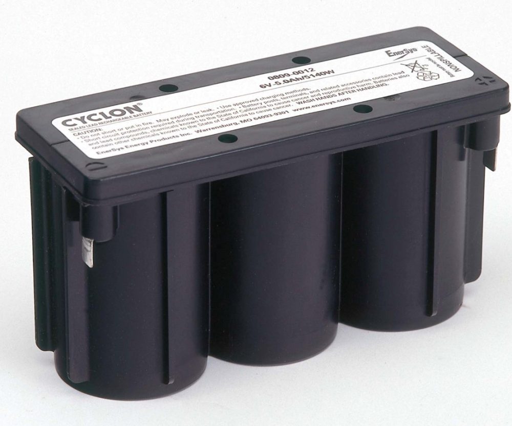 Enersys / Hawker olovna Baterija, Monoblock (X Cell 1x3) Cyclon 0809-0012 6V 5,0Ah