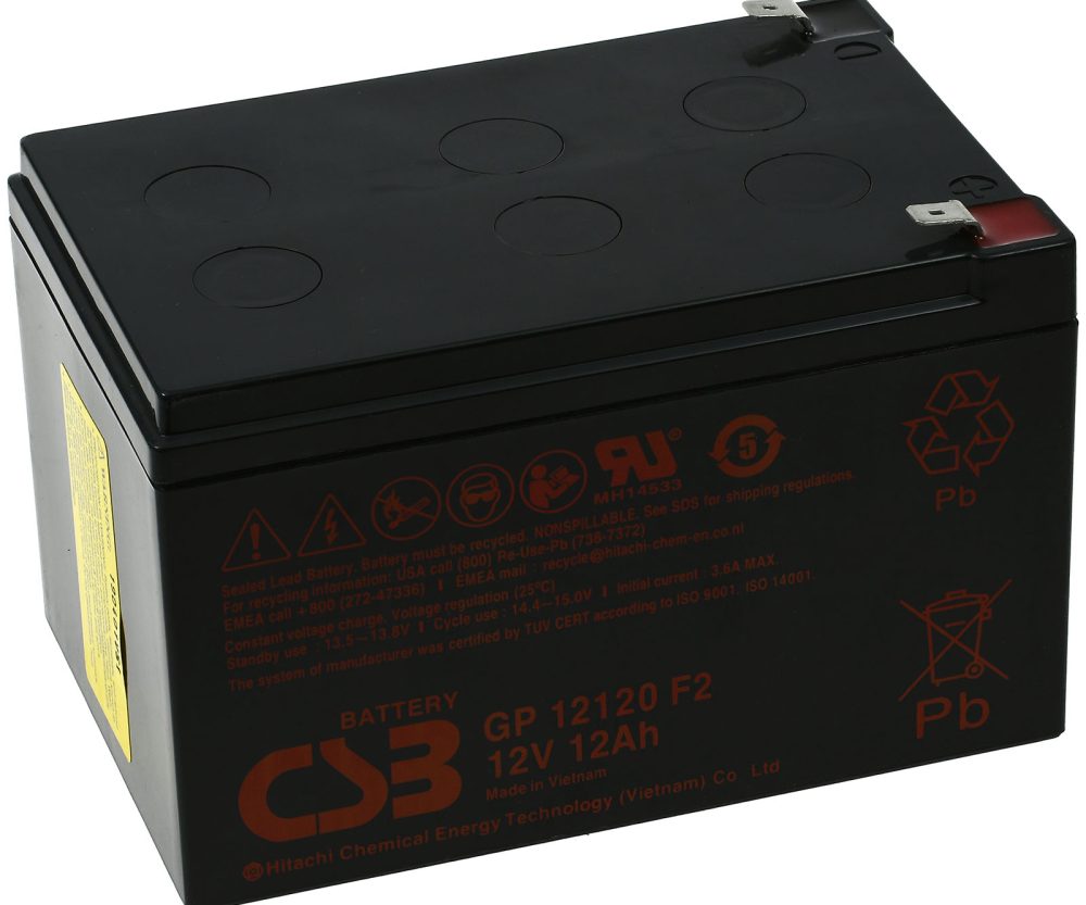 CSB Standby olovna baterija GP12120 F2 12V 12Ah