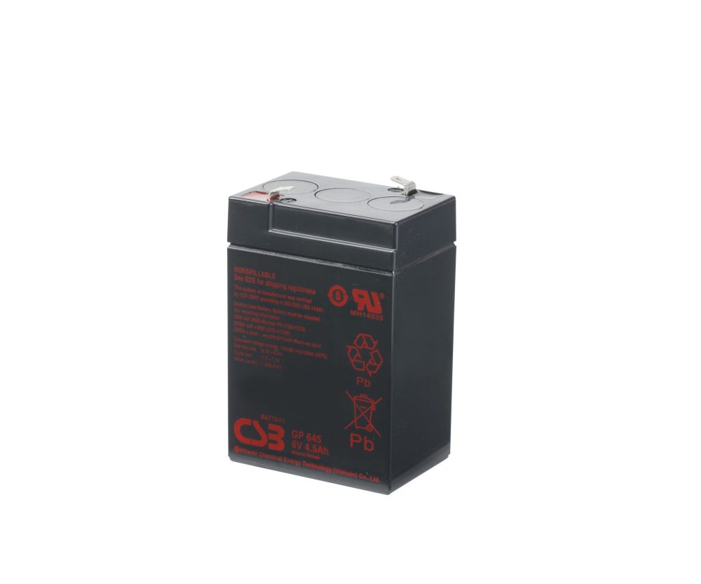 CSB Standby olovna baterija GP645 6V 4,5Ah