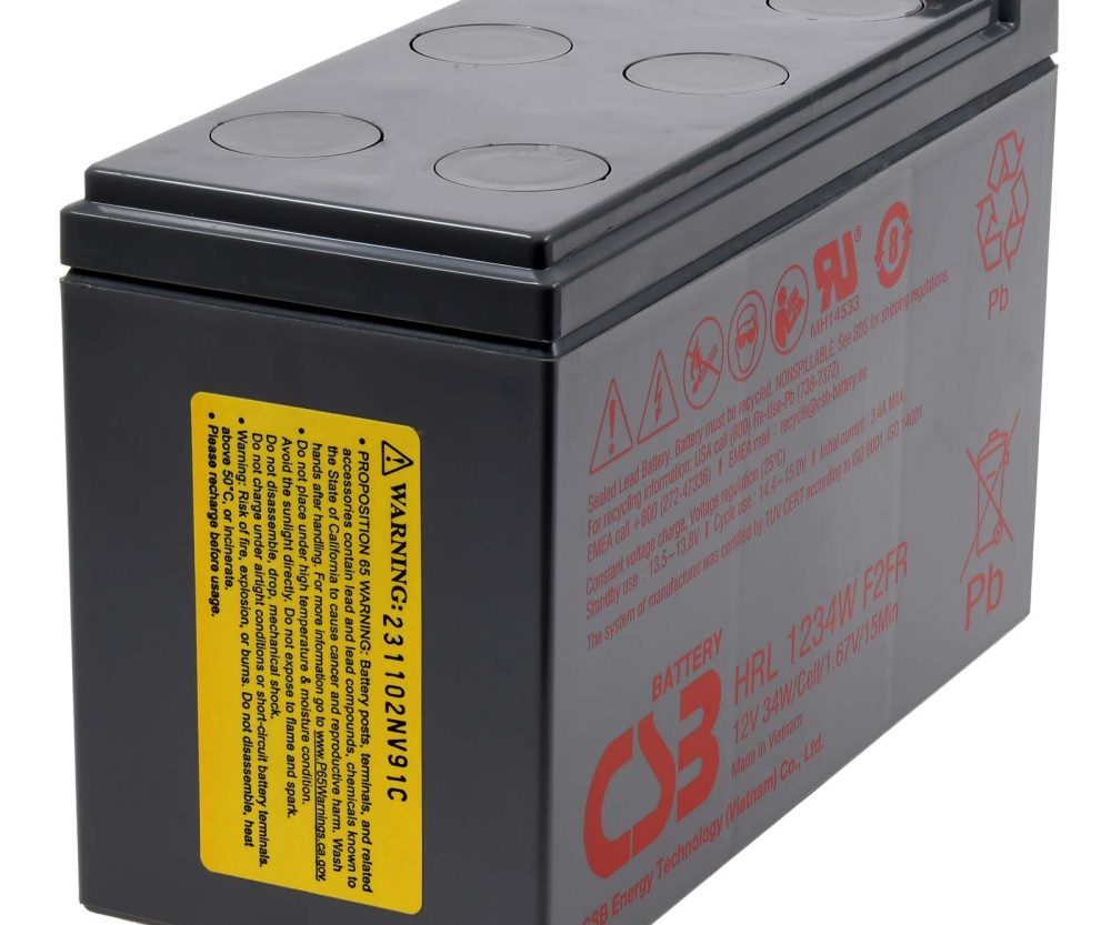 CSB Hochstrom Longlife olovna Baterija HRL1234WF2-FR 12V 8,5Ah