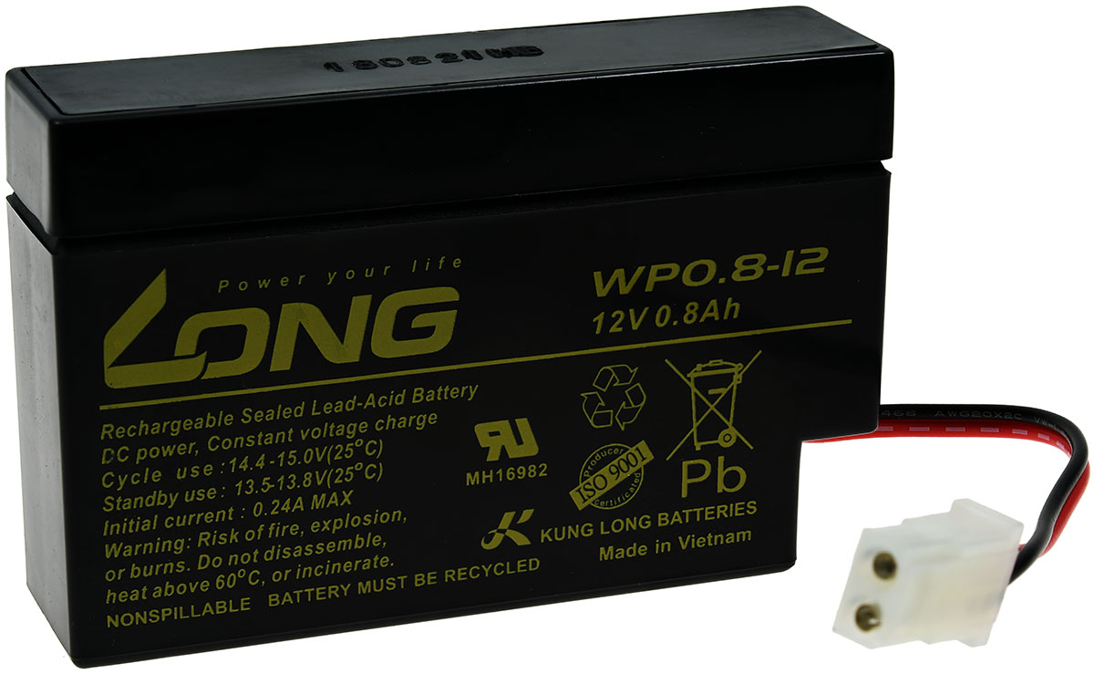KungLong olovna baterija WP0.8-12
