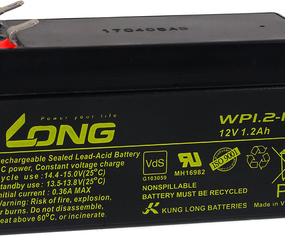 Kung Long olovna baterija WP1.2-12 VdS