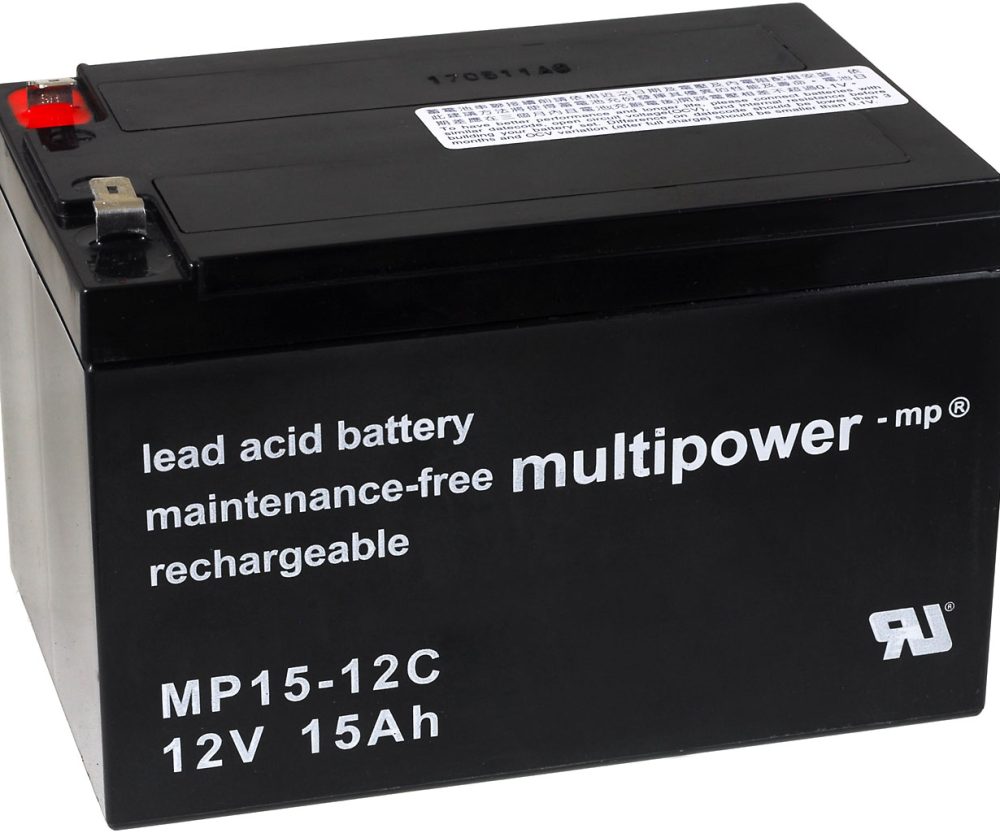 Powery olovna Baterija (multipower) MP15-12C cikličke s dubokim pražnjenjem