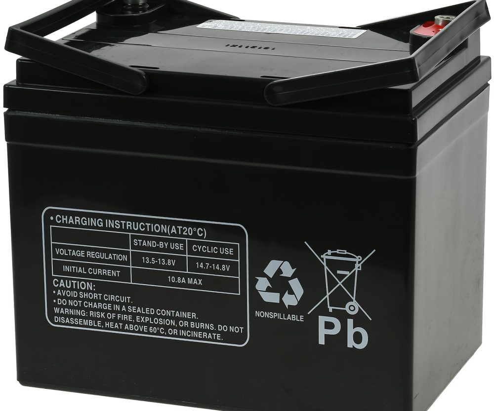 Alternative view of Powery olovna baterija (multipower) MP36-12C cikličke s dubokim pražnjenjem