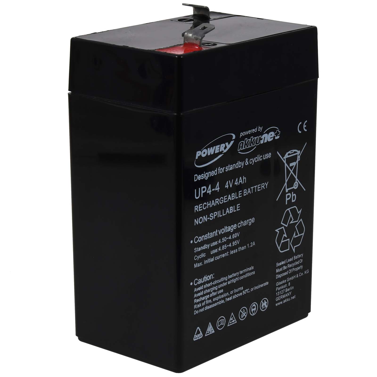 Powery olovna Baterija FP440A 4V 4Ah