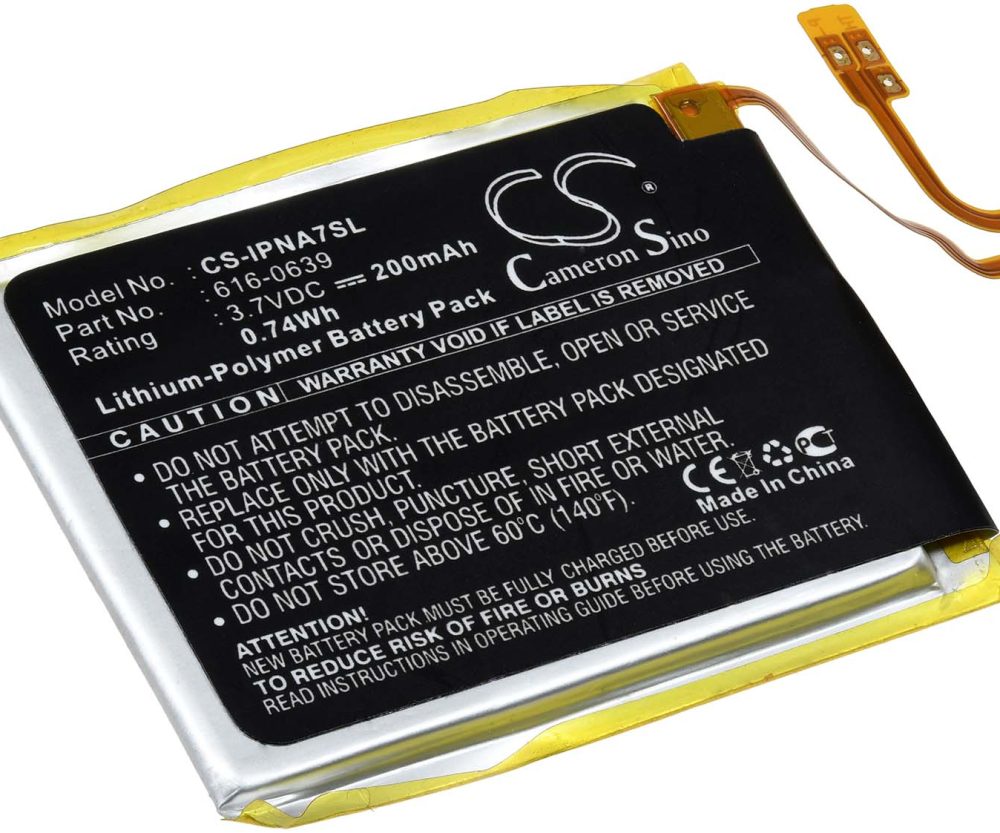 Baterija za Apple iPod Nano 7th / Typ 616-0639