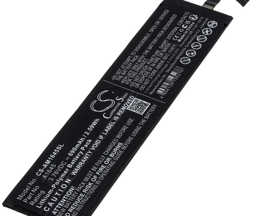 Baterija za Tastatur Apple Magic Keyboard 2 / A1644 / Typ A1645