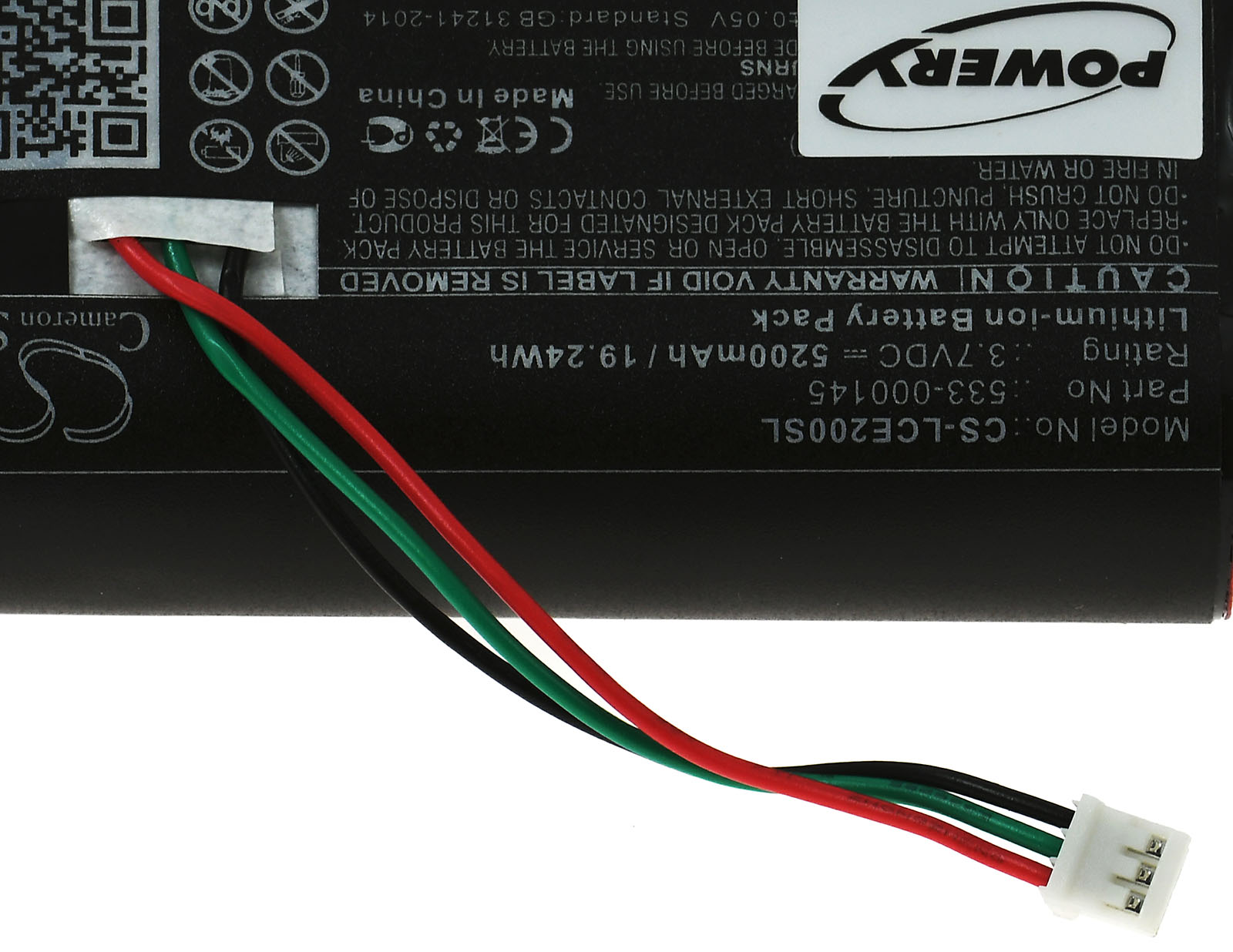 Baterija za Überwachungskamera Logitech CIRCLE 2 / ICES-3(3) / Typ 533-000145 - Slika 3