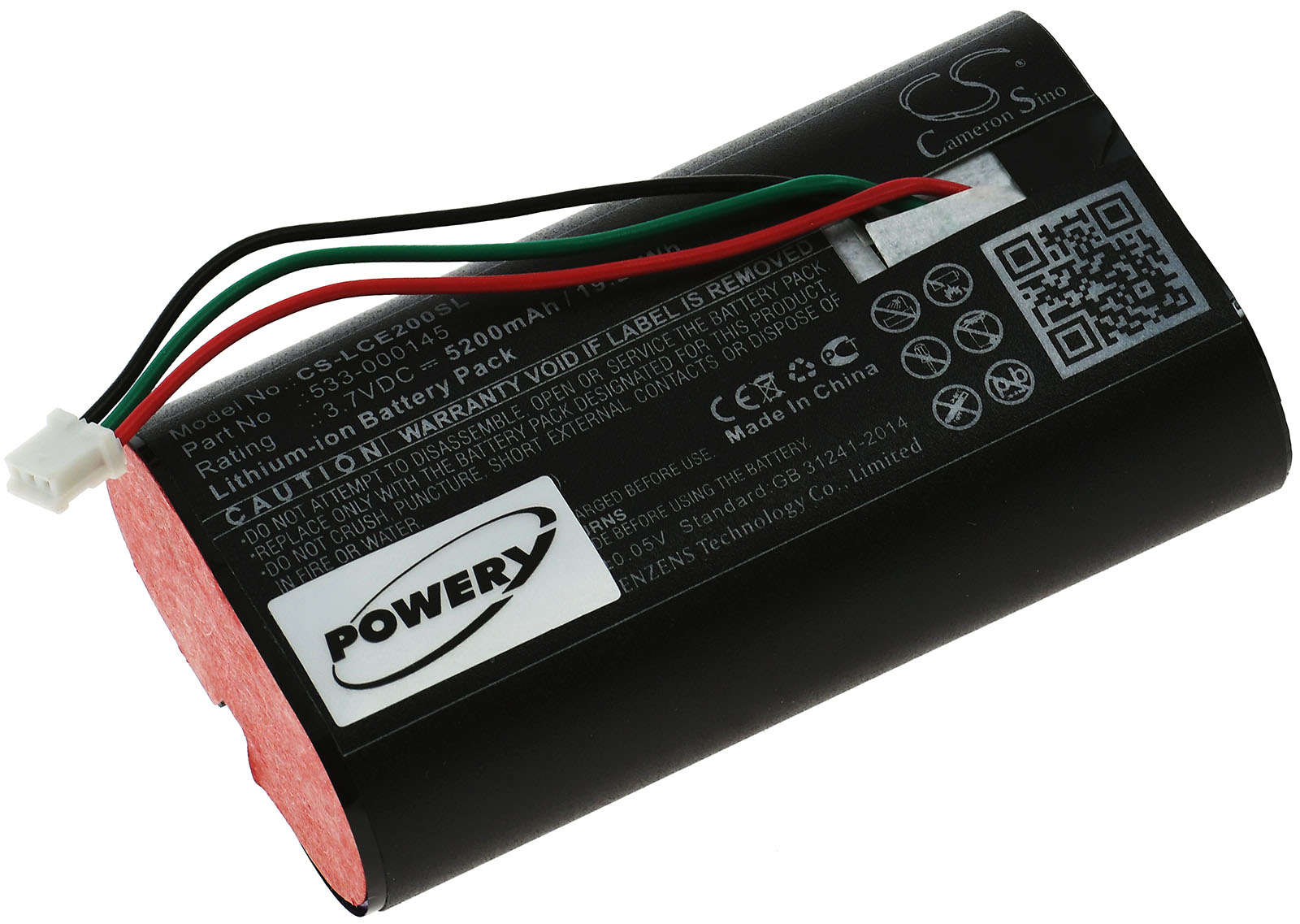 Baterija za Überwachungskamera Logitech CIRCLE 2 / ICES-3(3) / Typ 533-000145