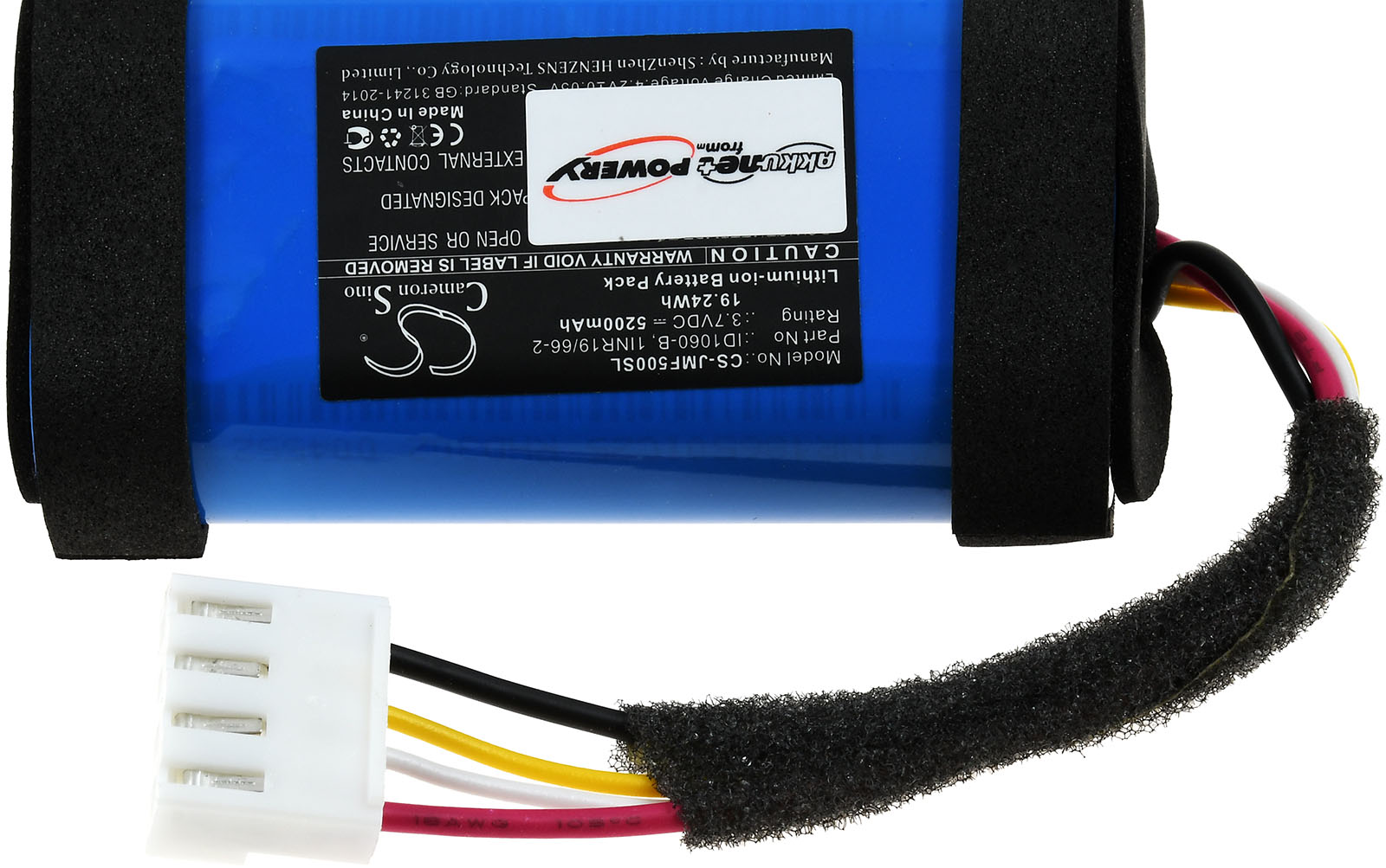 Baterija za zvučnik JBL Flip 5 / Typ 1INR19/66-2 - Slika 3