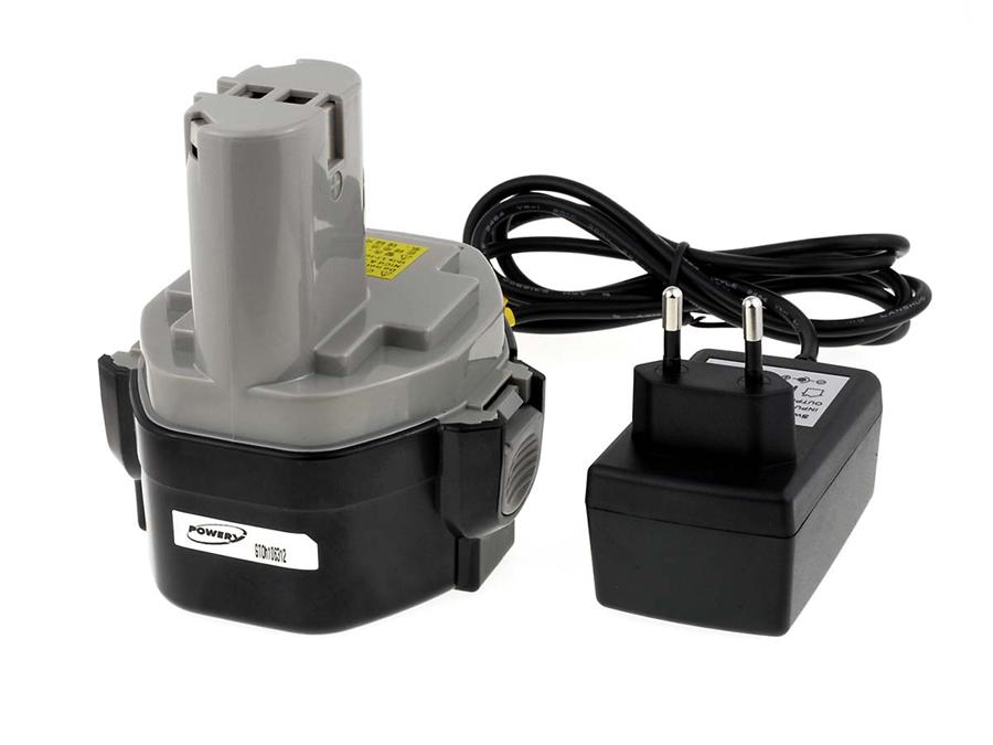 Baterija za Makita 1433 Li-Ion uključen Punjač 2000mAh