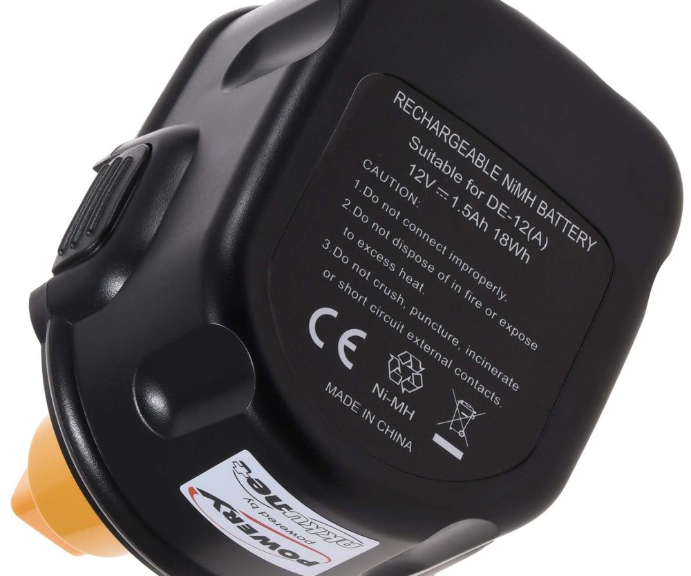 Alternative view of Baterija za alat Dewalt 12V DW9072 1500mAh