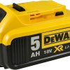 Baterija za alat Dewalt 18V DCB184 für XR baterijski-strojevi 5,0Ah Li-Ion