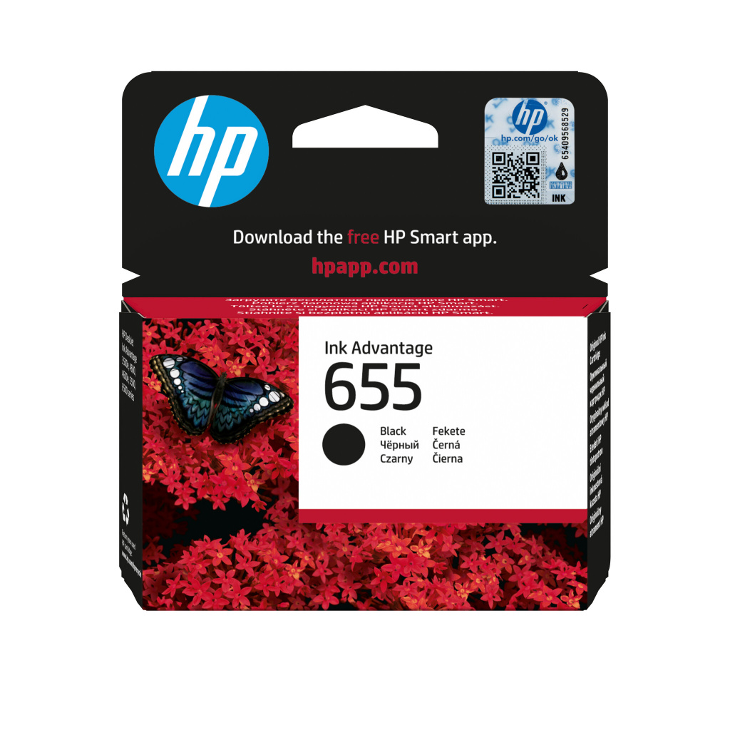 Tinta HP No.655 Black CZ109AE