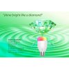 WOOX WiFi Smart LED RGB+CCT žarulja E27, 6W, 500lm, 2700K-6500K dimabilna, WooxHome app, glasovna kontrola - Alexa & Google Assistant (R5085) - Slika 3