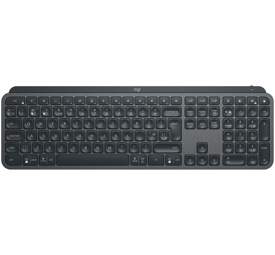 LOGITECH MX Keys Bluetooth Illuminated Keyboard - GRAPHITE - B2B - Croatian layout