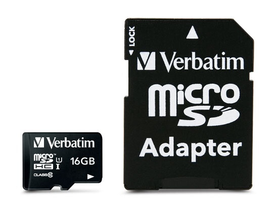 Verbatim memorijska kartica Premium Micro SDHC 16GB Class 10 + adapter