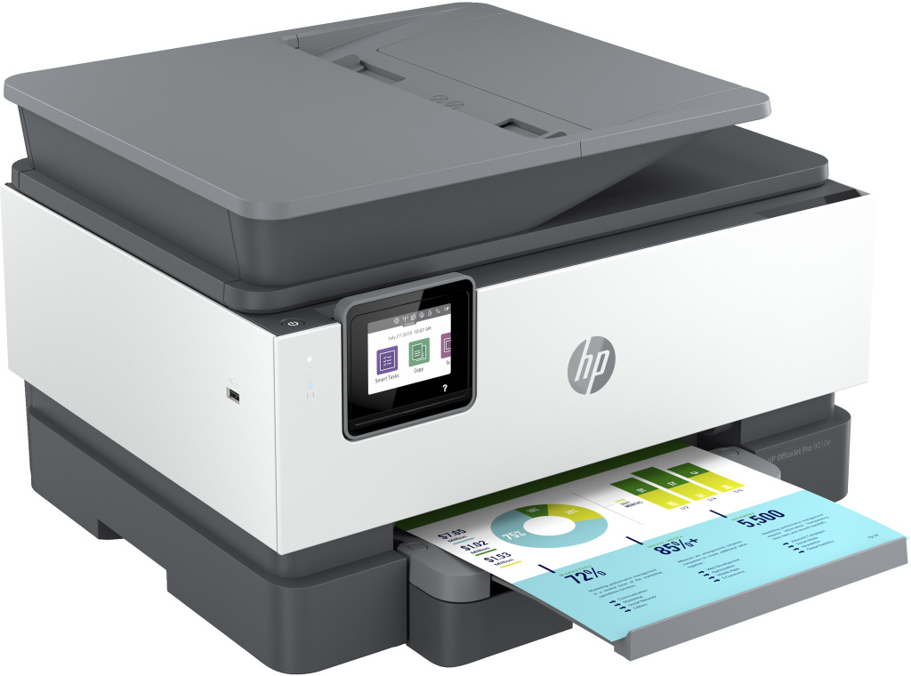 HP OfficeJet Pro 9010e multifunkcijski pisač 1200x1200dpi 22/18ppm fax ADF Duplex USB WiFi Ethernet ePrint - Slika 2