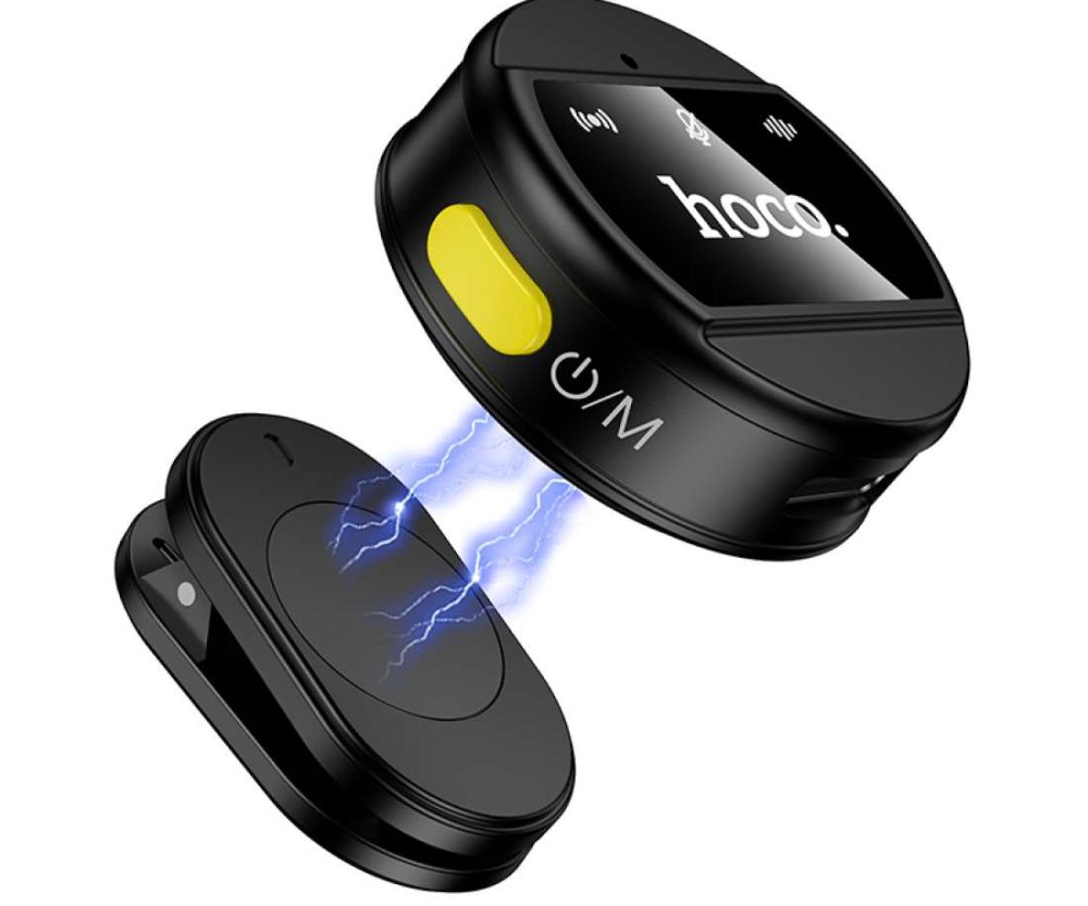 Alternative view of Bežični mikrofon Hoco L21 Type-C sa ENC poništavanjem okolne buke – crn