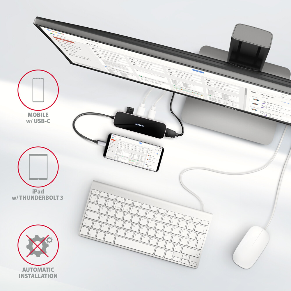 USB HUB SS USB-C 6IN1 HMC-6H4A, AXA - Slika 5