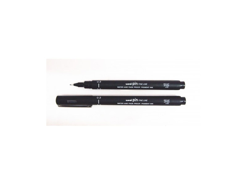 Marker Uni PIN03-200 crni rapidograf