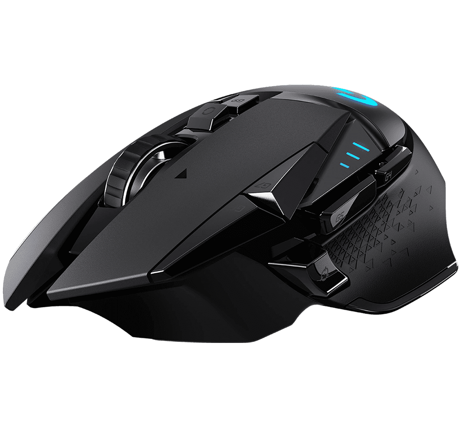Alternative view of LOGITECH G502 X LIGHTSPEED Wireless Gaming Mouse - BLACK/CORE - EER2