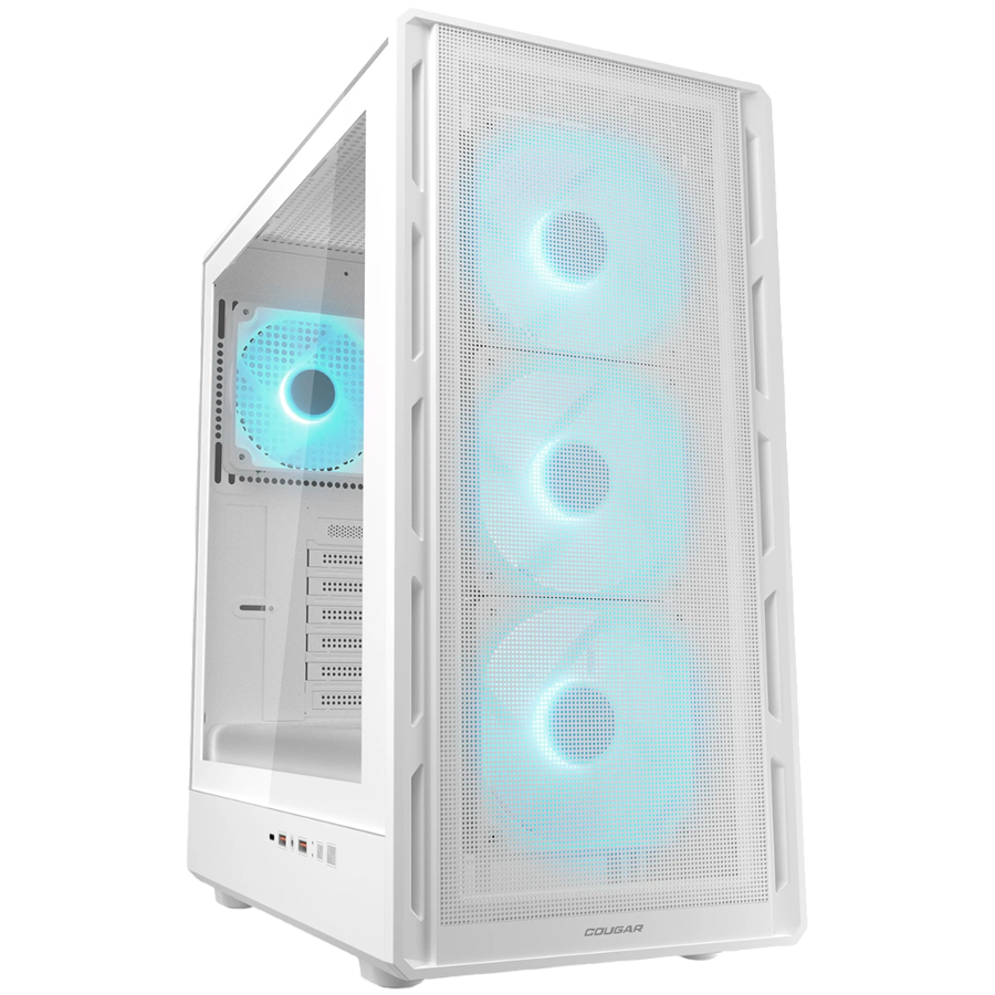 COUGAR AIRFACE PURE PRO PC Case, Mid Tower, White - Slika 2