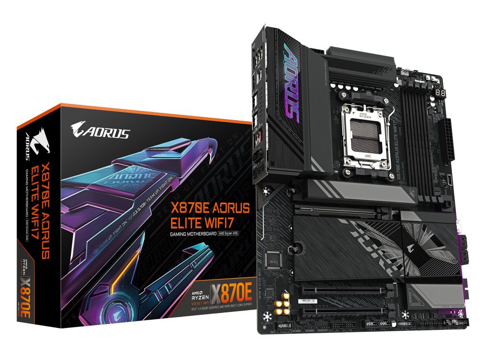 GIGABYTE X870E A ELITE WIFI7 AM5 DDR5 MB