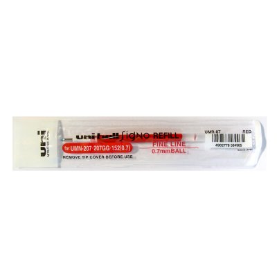 Refil Uni umr-87 (0.7) crveni za  umn-152, umn-207