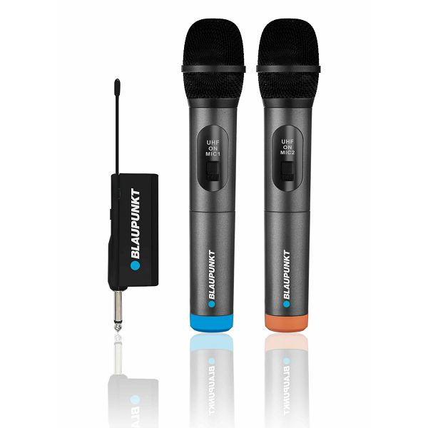 Blaupunkt WM60UDBM bežični mikrofon, 2 kom, UHF Wireless