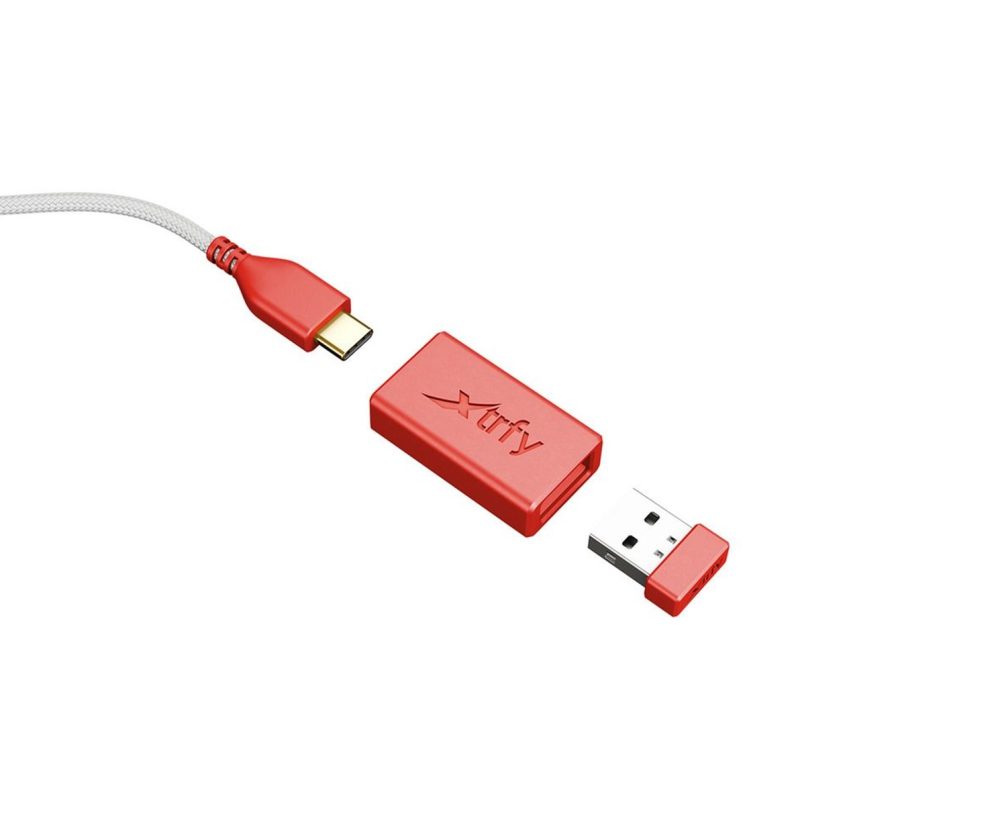 Cherry XTRFY M8 bežični igraći miš, 21000 cpi, USB, retro