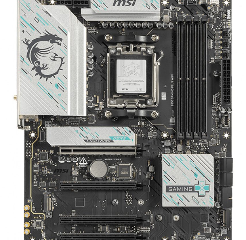 Alternative view of MBO AM5 MSI B850 GAMING PLUS WIFI