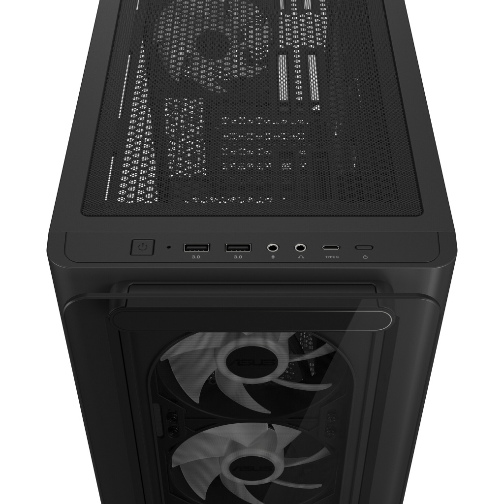 ASUS A23 PLUS MicroATX ARGB Case Black - Slika 12