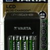 Varta Konektorlader / Punjač sa LCD-Anzeige und USB inklusive 4x Varta AA-baterije R2U 2100mAh