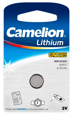 Lithium dugmasta baterija Camelion CR1225 1 kom Blister