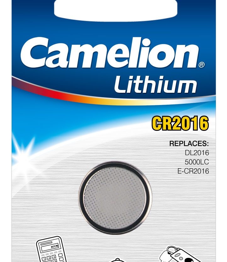 Lithium dugmasta baterija Camelion CR2016 1 kom Blister