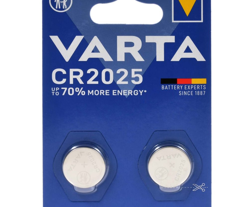 Varta Lithium dugmasta Baterija CR2025 DL2025 2 kom Blister