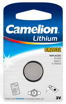 Lithium dugmasta baterija Camelion CR2032 1 kom Blister