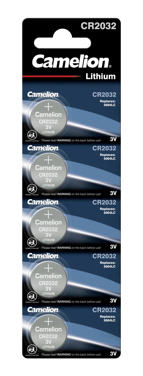 Lithium dugmasta Baterija Camelion CR2032 5 kom Blister