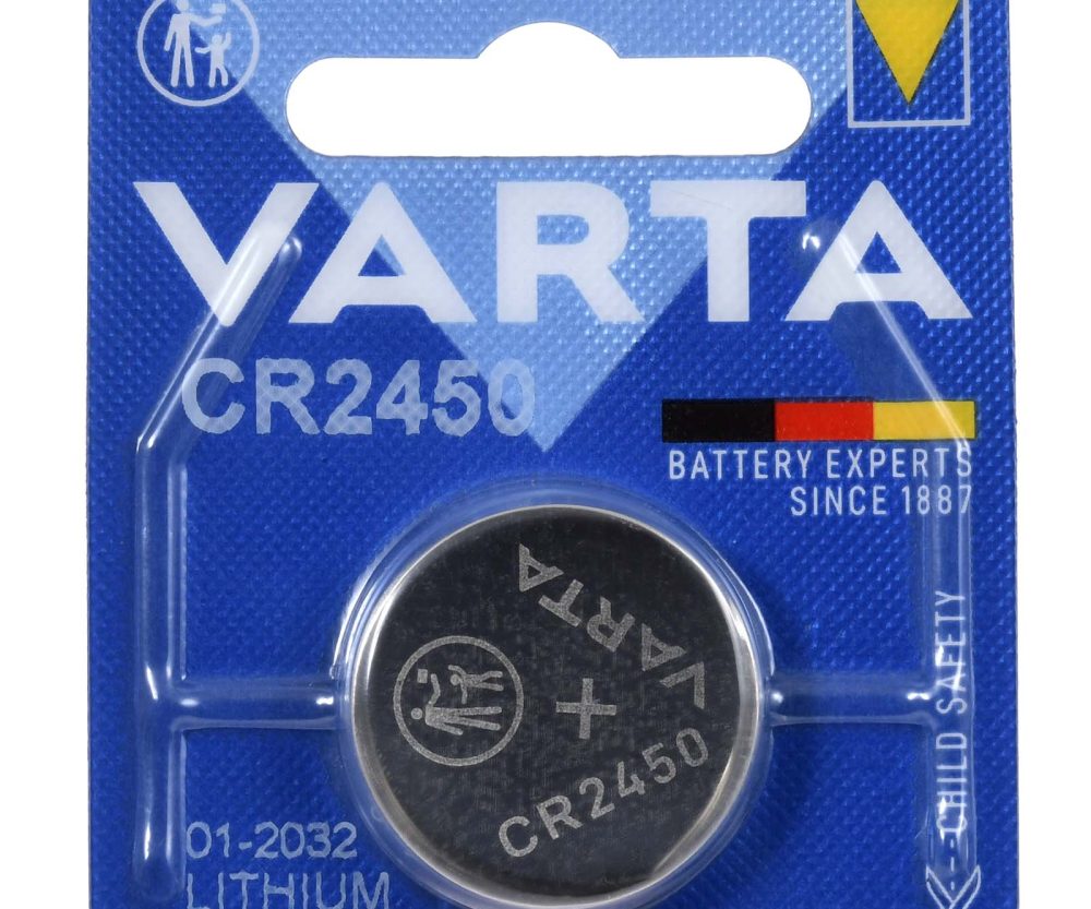 Varta Lithium dugmasta Baterija CR2450 DL2450 3V 1 kom Blister