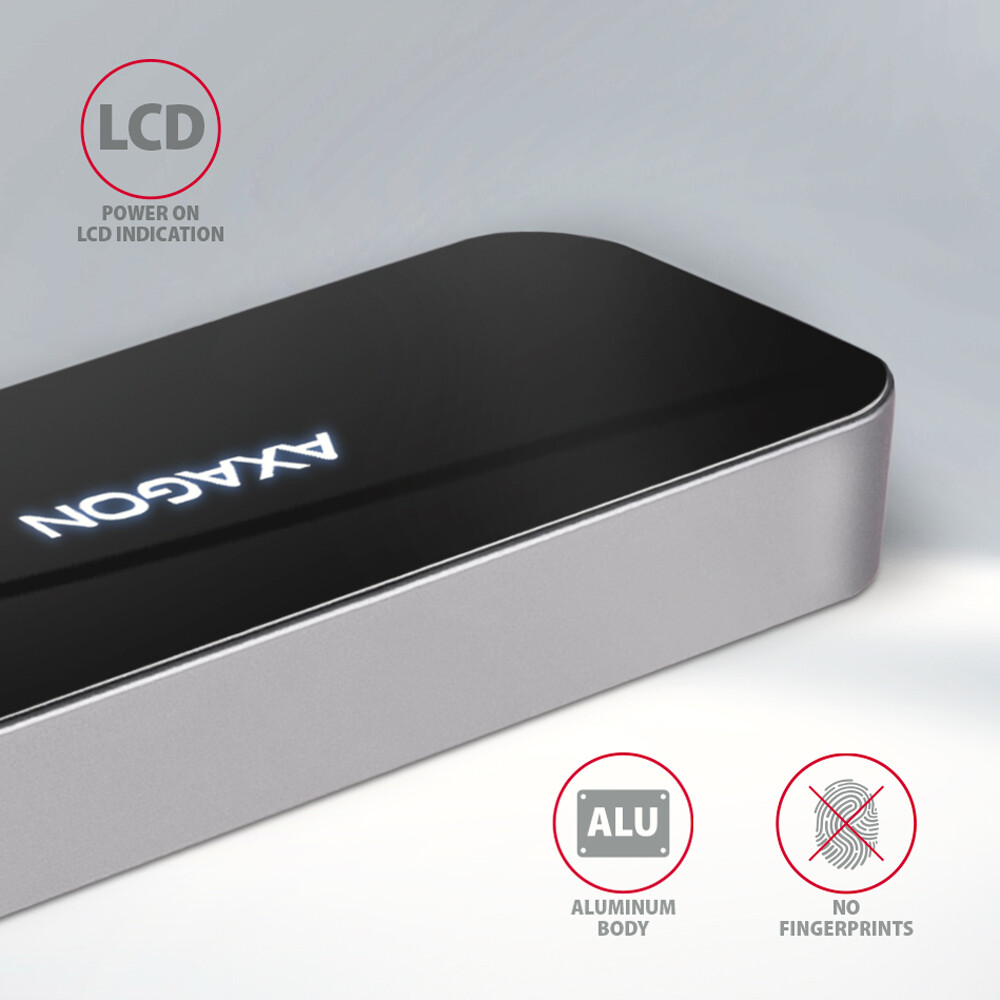 USB HUB SS USB-C 6IN1 HMC-6H4A, AXA - Slika 7