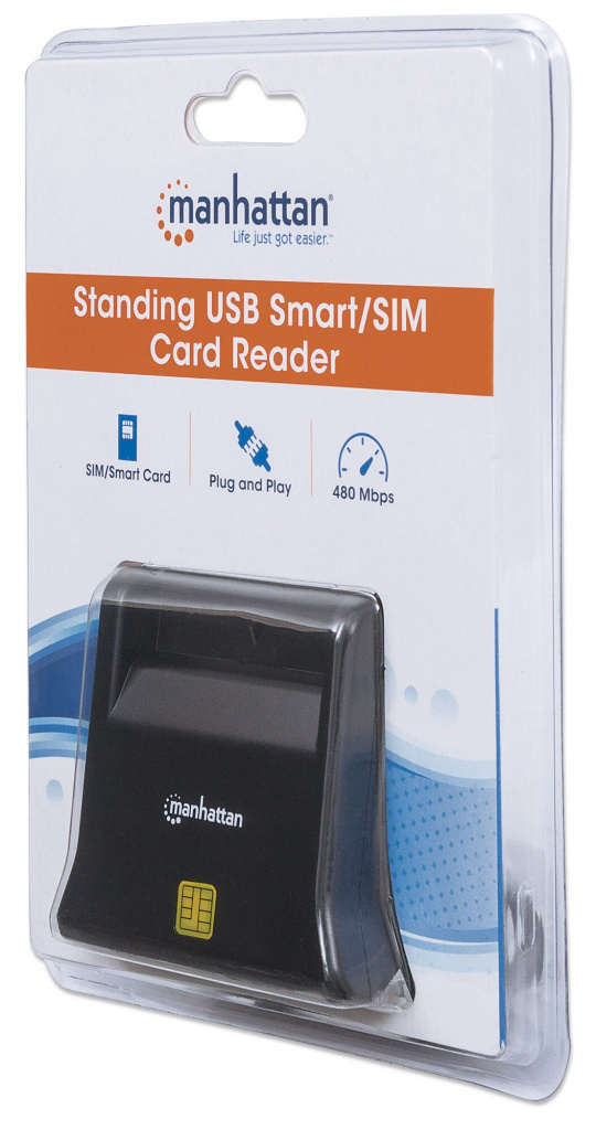 Manhattan čitač pametnih kartica USB desktop - Slika 6