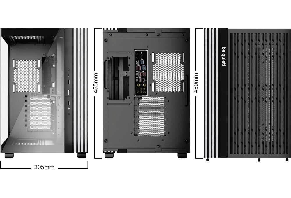 Alternative view of BE QUIET LIGHT BASE 600 DX Black