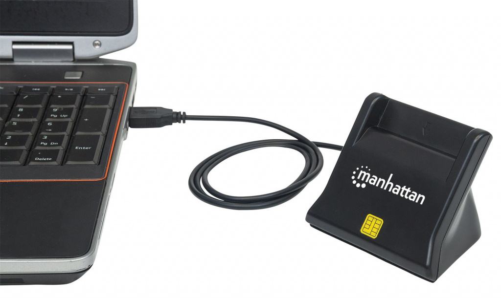 Manhattan čitač pametnih kartica USB desktop - Slika 5