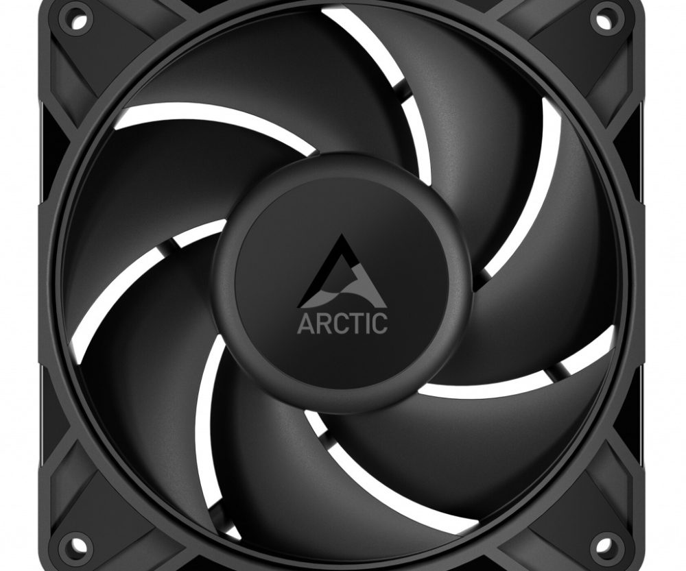 Alternative view of Ventilator 120mm Arctic P12 Pro PST 600-3000 o/min, PWM crni