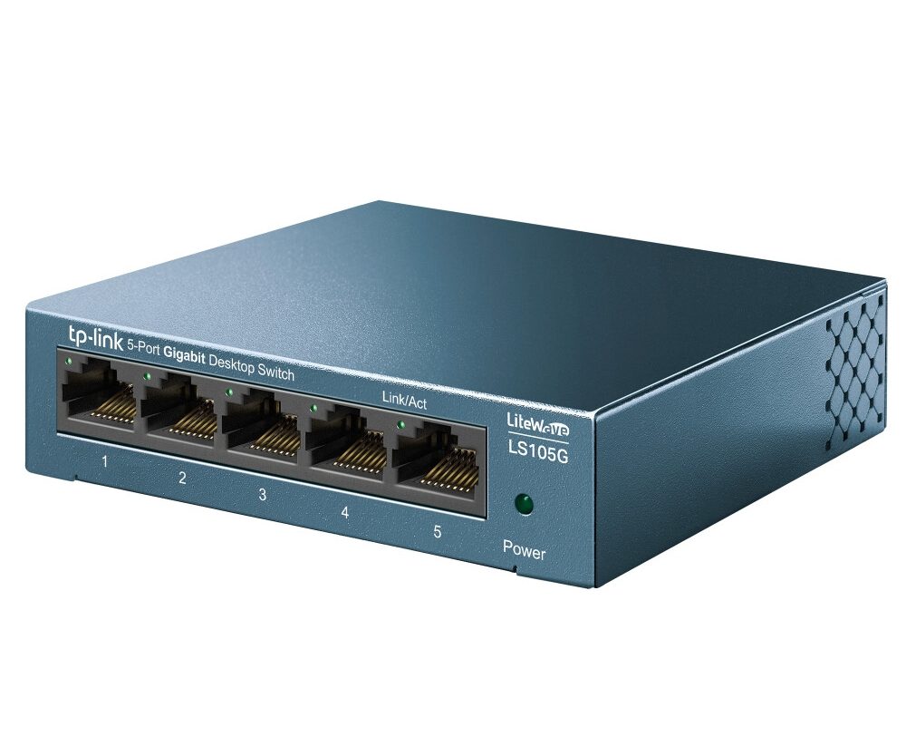 Alternative view of Switch TP-LINK LS105G, 10/100/1000  Mbps, 5-port