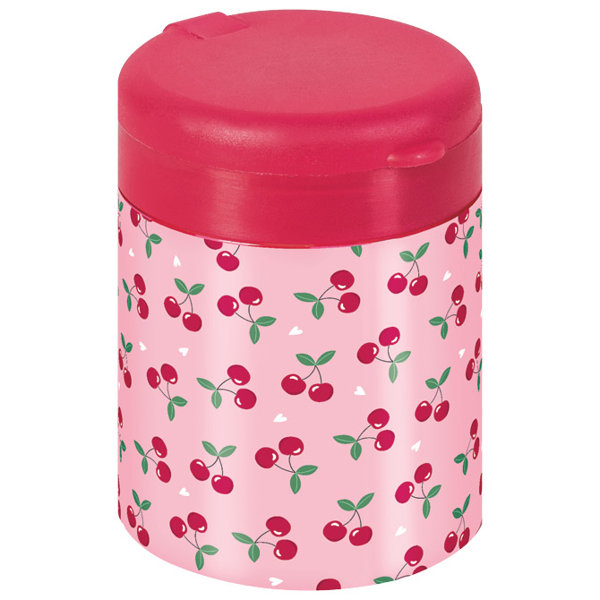 Šiljilo metalno s pvc kutijom 2 rupe Fruity Lovet Brunnen 10-29891 522