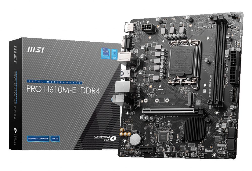 MBO 1700 MSI PRO H610M-E DDR4
