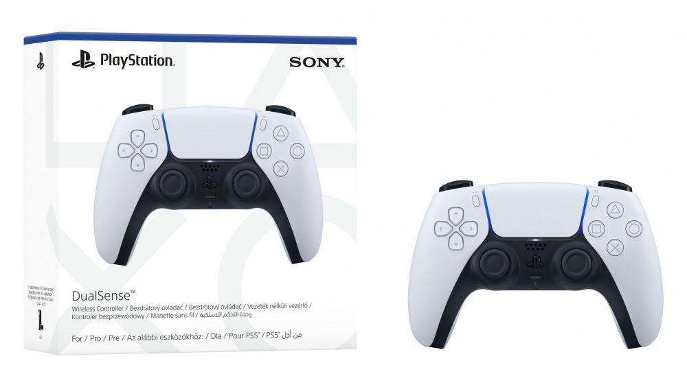 Alternative view of PS5 Dualsense Wireless Controller v2 White za PS5, PC, Mac i mobilni uređaj